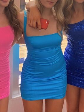 Lucy in the Sky blue mini dress